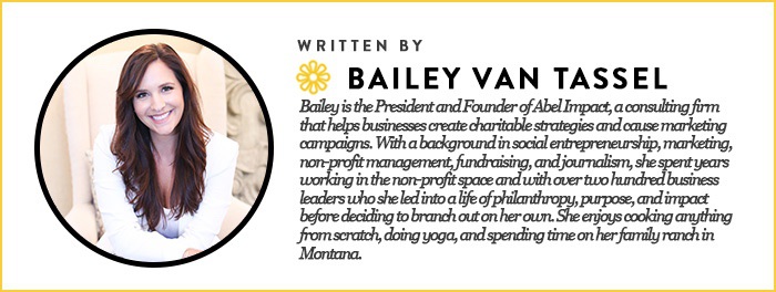 Bailey Van Tassel Bio - Yellow Co.