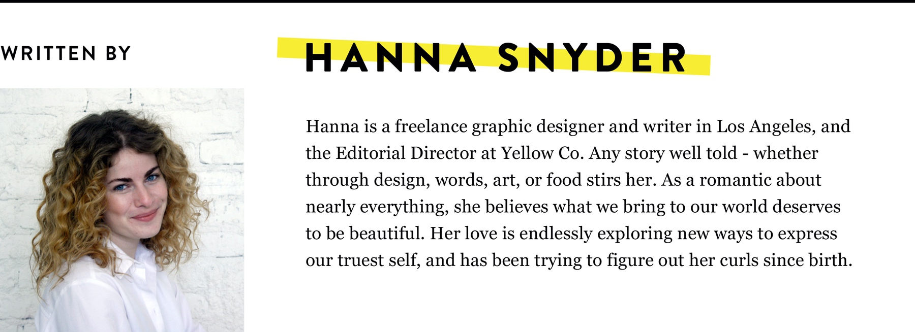 Hanna Snyder Bio