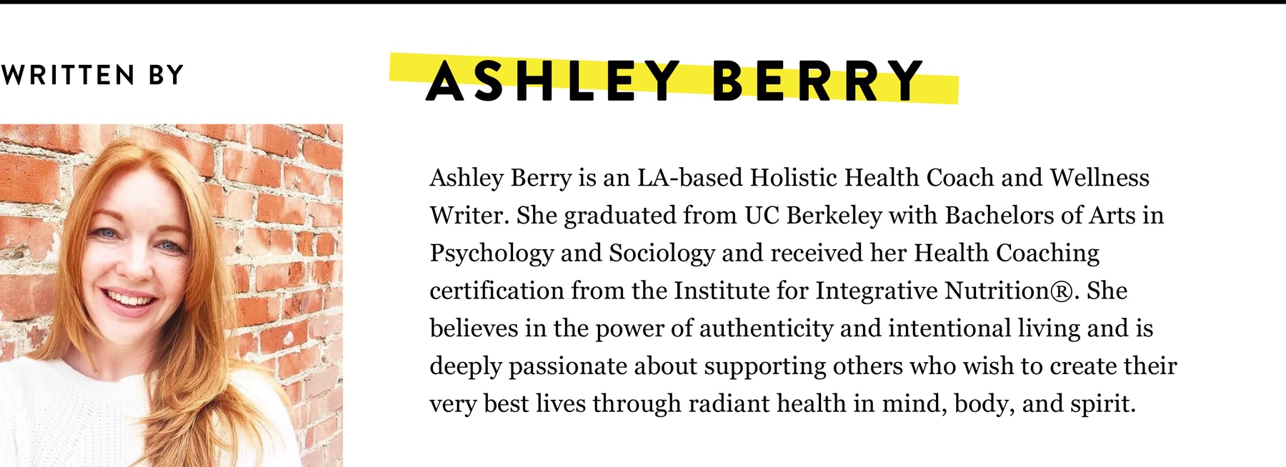 ASHLEY BERRY BIO